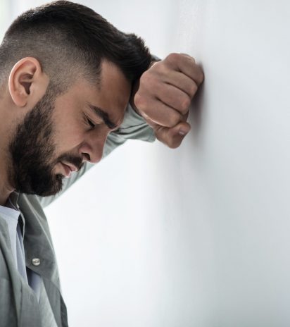 Stress, trouble, pain, depressed and mental health problems